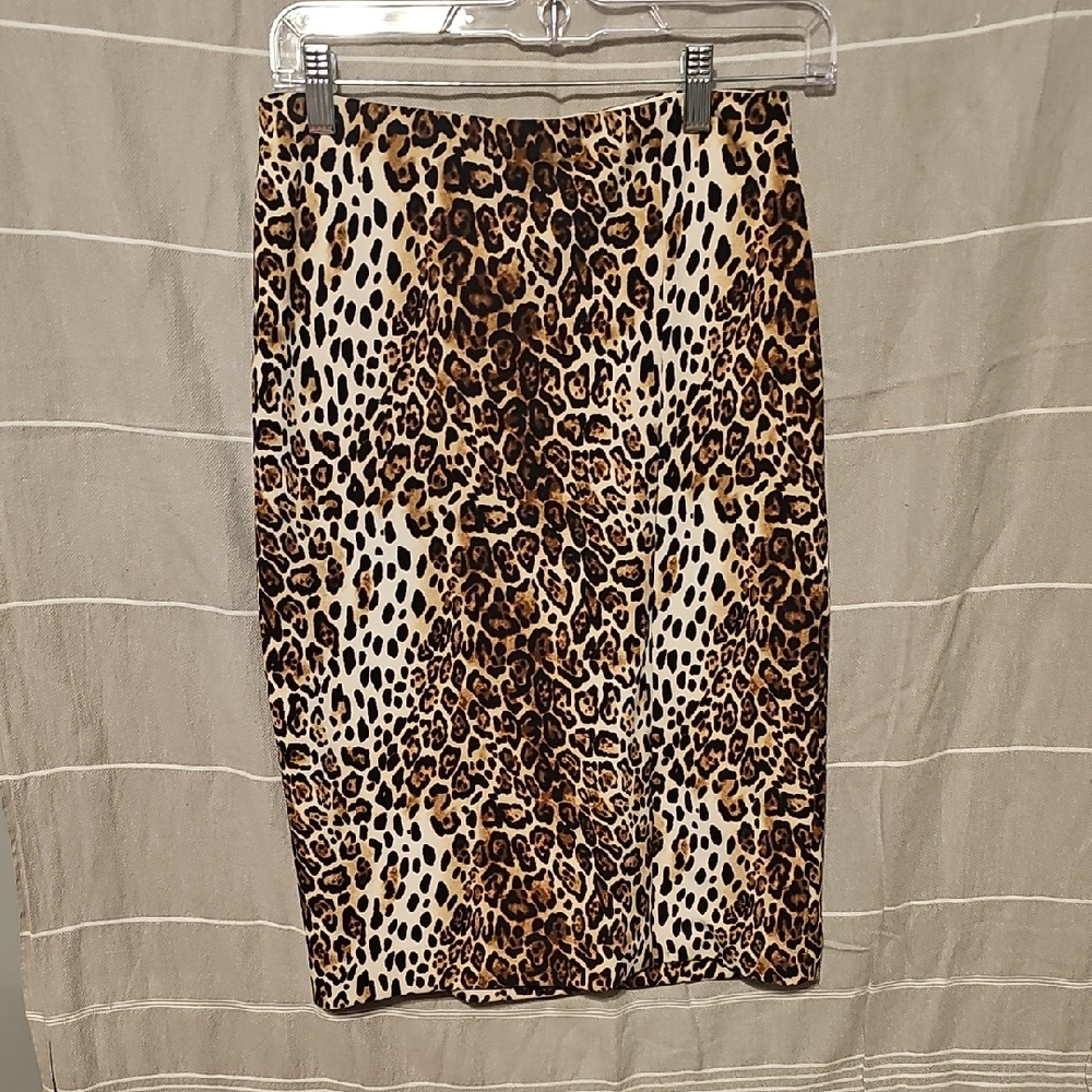 White House Black Market Tan Cream Pencil Skirt for Night Out